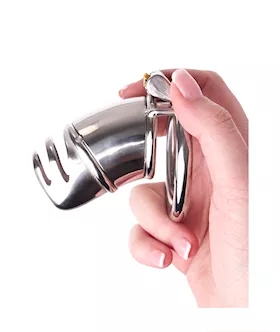 KinKi Helmet Chastity Cage