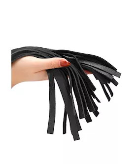 Sparkling Pointed Handle Leather Flogger