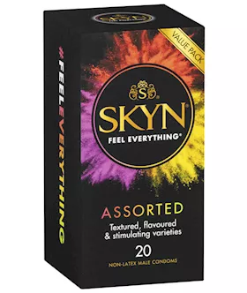 LifeStyles SKYN Assorted Soft NonLatex Condoms  20 Pack