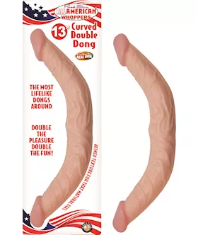 Nass Toys Curved Double Dildo  13 Inch