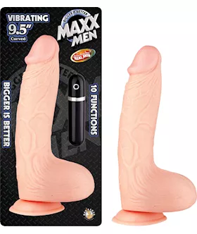 MAXX MEN VIBRATING Curved DONG  95 Inch