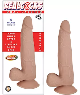 Nass Toys Dual Layered Dildo No5