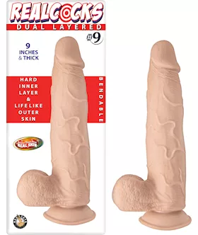 Nass Toys Dual Layered Dildo No9