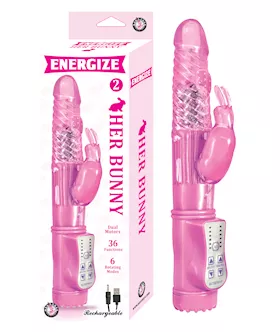 ENERGIZE HER BUNNY Vibrator 2  9 Inch