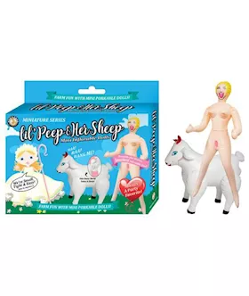 Lil Peep amp Her Sheep Mini Inflatable Dolls