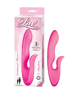 LUV CONTOURED PLEASER Rabbit Vibrator  87 Inch