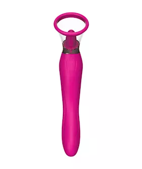 Oyes Licking Suction GSpot Vibrator