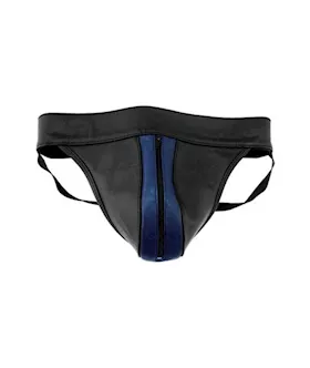 Rouge Zip Lux Jock Black Xl