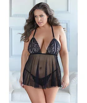 Allure Juliette Baby Doll and Gstring