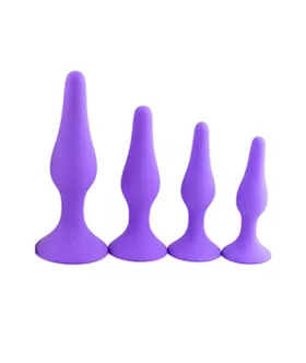 Orchid Butt Plugs 4 Piece Set