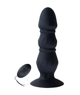 Remote Controlled Bumpy Butt Plug Vibe