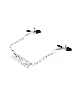 Bitch Chained Nipple Clamps