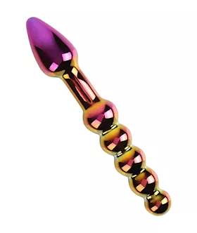 Lucent Pink Gold Anal Beads