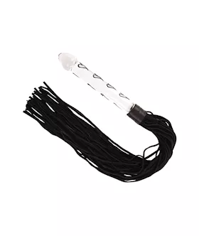 Lucent Glass Handle Flogger