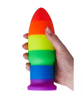 XMen Rainbow Butt Plug