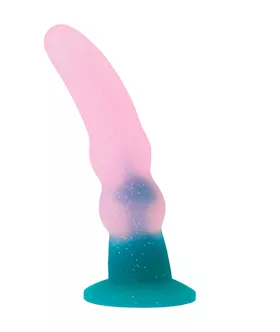 Nood Colours Glitter Rippled Dildo