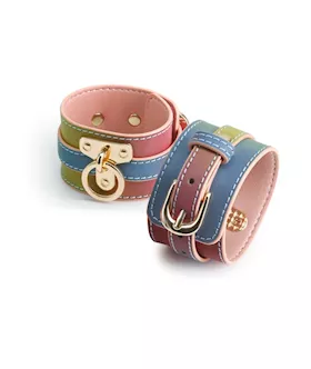 Spectra Bondage Wrist cuff Rainbow