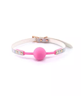 Cosmo Bondage Ball Gag Rainbow