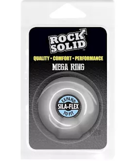 Rock Solid The Mega Ring White