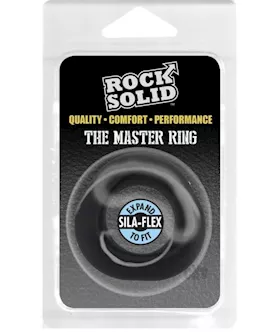 Rock Solid The Master Ring Black
