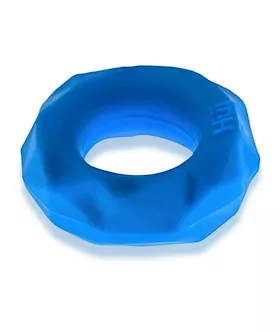 Hunkyjunk Fractal Tactile Cockring Teal Ice