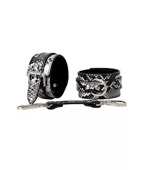 Share Satisfaction SnakePrint Wrist Cuffs