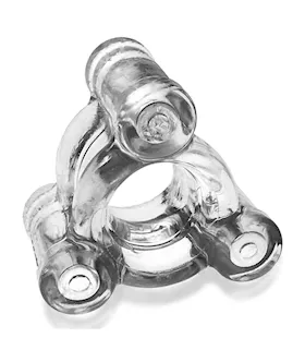 BUZZ SQUEEZE ballsack intense triple 360 vibe CLEAR