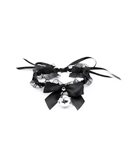 KinKi Lace Collar with Bell