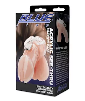 Cb Gear Acrylic See Thru Chastity Cage