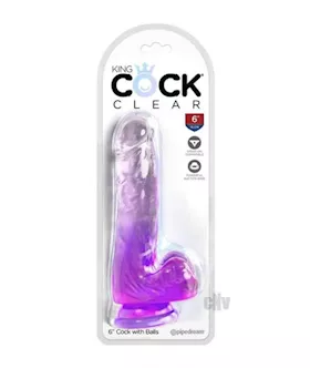 King Cock Clear wBalls