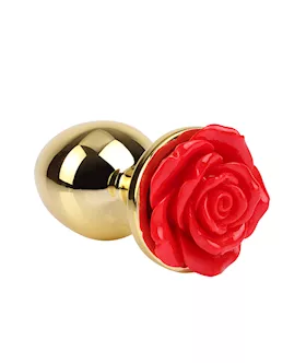 Showy Rose Anal Plug