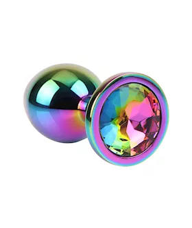 Rainbow Gem Metal Plug
