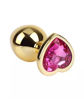Rosy Heart Gem Plug