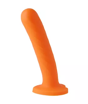Nood Colours Dual Density Dildo with Heart Shaped Base