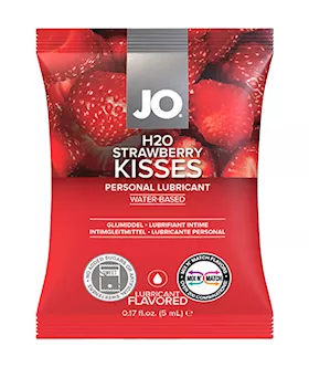 JO H2O Strawberry Kisses Lubricant 5ml