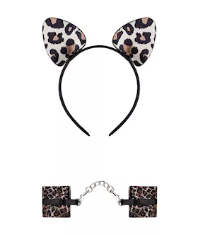Obsessive Tigerlla Headband  Cuffs