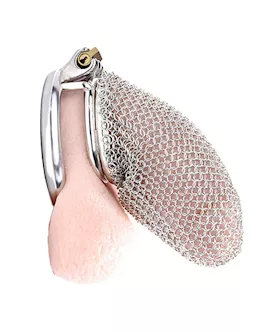 Sir Lancelot Chainmail Chastity Cage