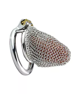 Sir Bedivere Chainmail Chastity Cage