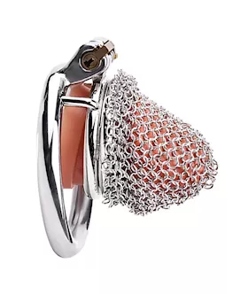 Sir Galahad Chainmail Chastity Cage
