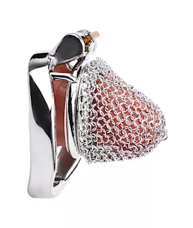 Sir Percival Chainmail Chastity Cage