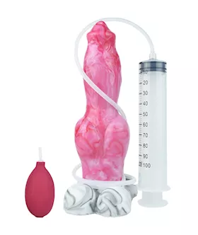 Wild Rising Phoenix Knotted Squirting Fantasy Dildo