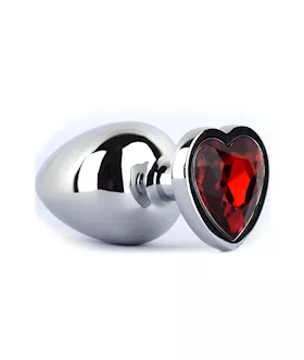 Jewelled Secret Heart Butt Plug