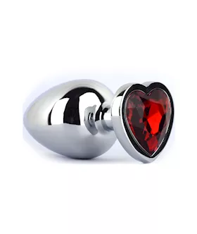 Jewelled Secret Heart Butt Plug