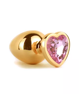 Jewelled Secret Heart Butt Plug