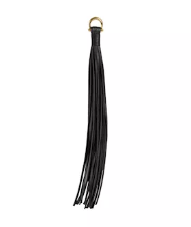 Draping Tassel Leather Flogger