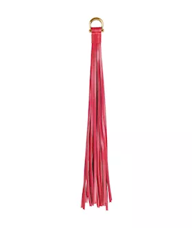 Draping Tassel Leather Flogger