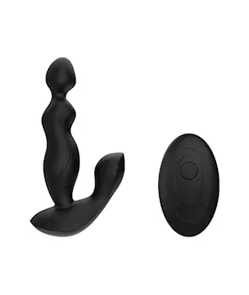 Remote Controlled Paintbrush Vibrating Anal Beads