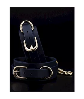 Faux Leather Handcuffs