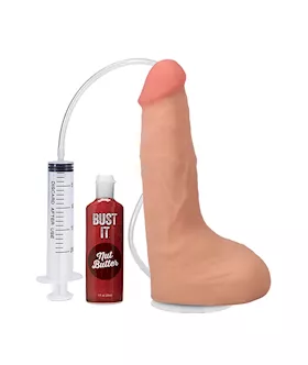 The Realistic Cock ULTRASKYN  Squirting 95 Inch with Balls