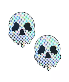 Booyah Holographic Ghost Nipple Cover Pasties